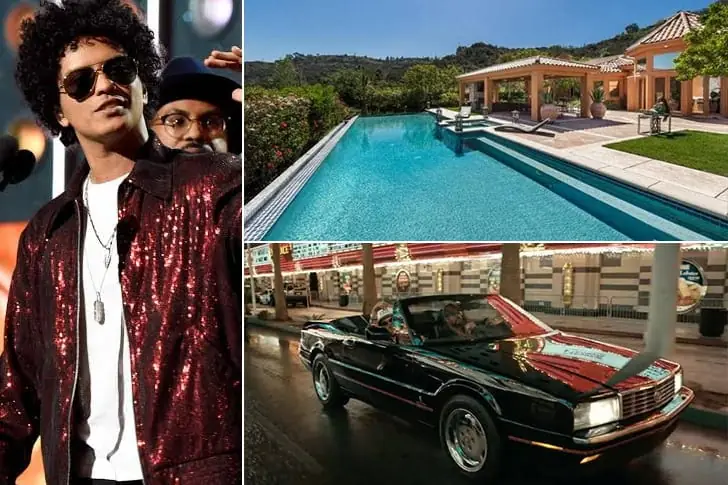 Bruno Mars: Singer – $175 Million