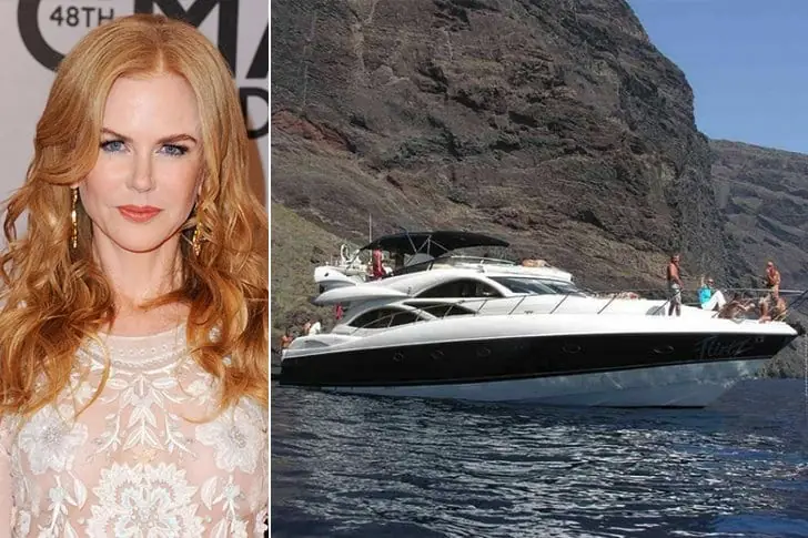 Nicole Kidman – Sunseeker Manhattan 74, estimé à $2.5 millions