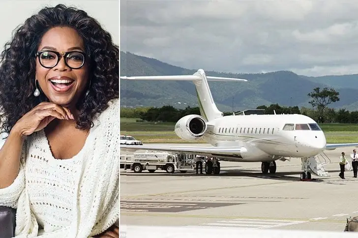 Oprah Winfrey – Global Express XRS, estimé à $42 millions