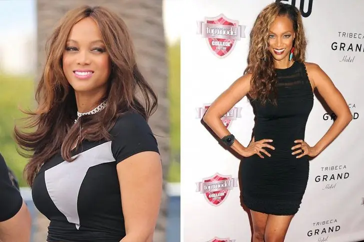 Tyra Banks – 9 kg