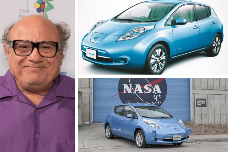 Danny DeVito – Nissan Leaf, Estimated $26K