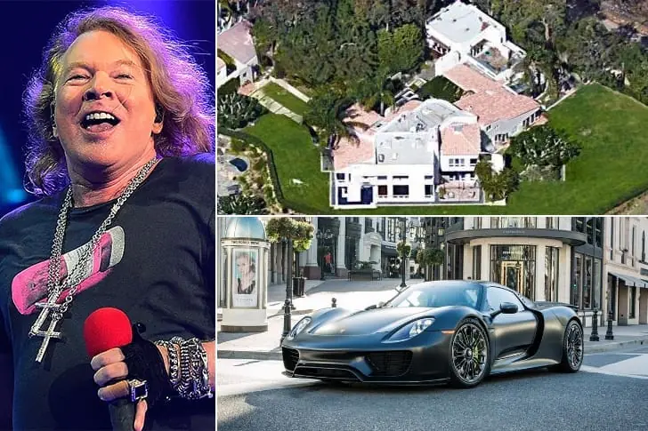 Axl Rose: Singer – $200 Million