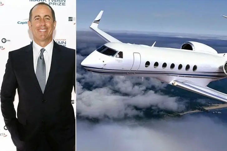 Jerry Seinfeld – Gulfstream V, estimé à $22 millions