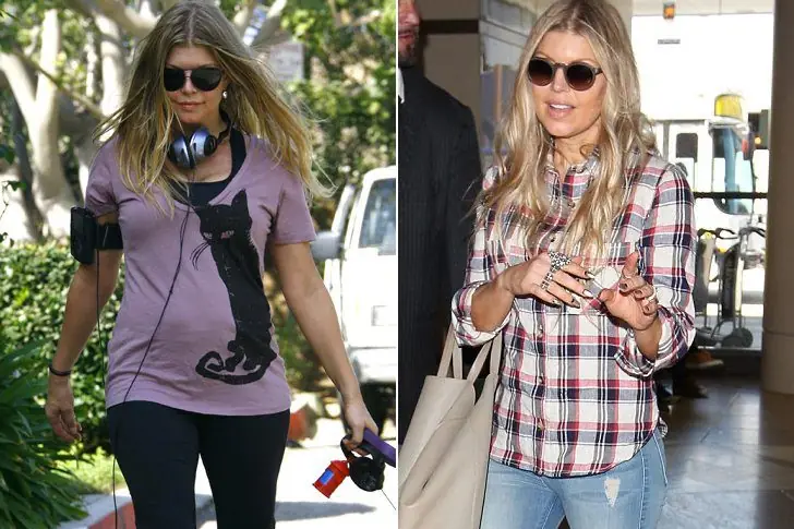 Fergie – Dieta baja en calorías / 9 kg