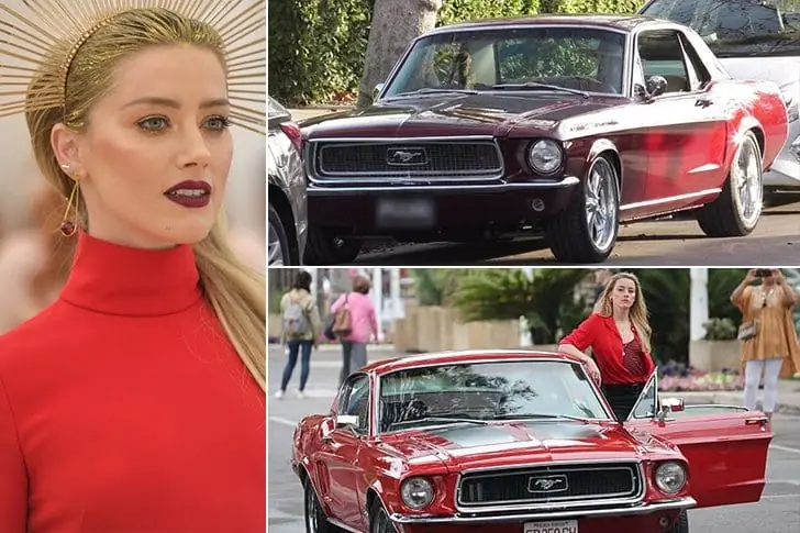 Amber Heard – Ford Mustang, Estimated $150K