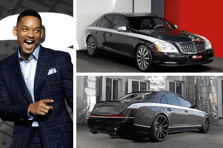 Will Smith –  Maybach 57s, Estimated $367K