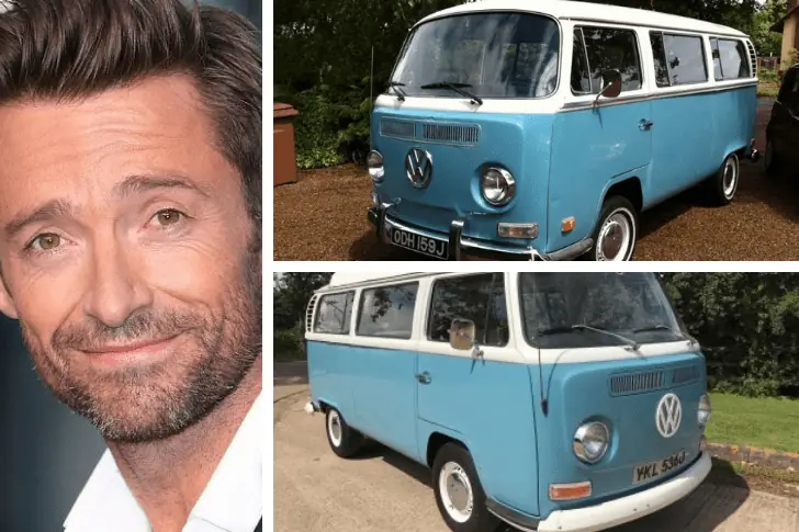 Hugh Jackman – Volkswagen “Old School” Camper, Estimated $70K
