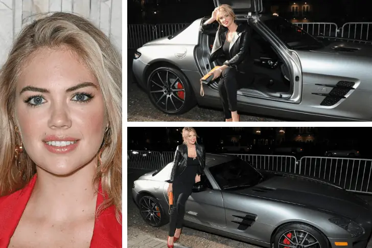 Kate Upton – Mercedes-Benz SLS 6.3 AMG, Estimated $248K