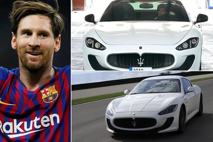 Lionel Messi – Maserati Gran Turismo MC Stradale, Estimated $242K