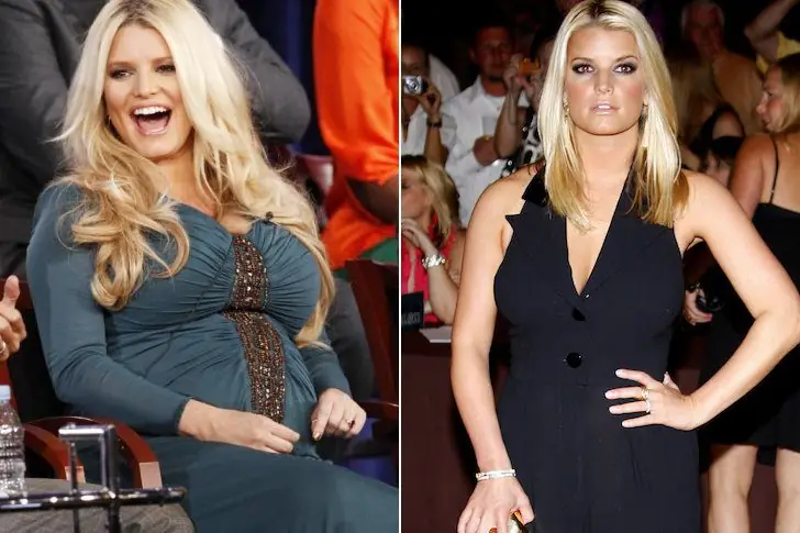 Jessica Simpson – Dieta vegana / 27 kg