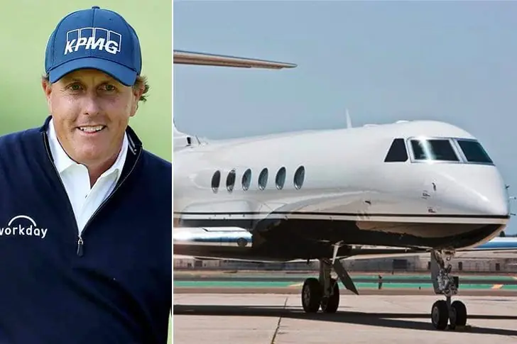 Phil Mickelson — Gulfstream V, estimé à 60 millions