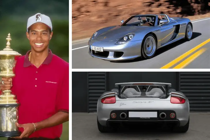 Tiger Woods – Porsche Carrera GT, Estimated $440K