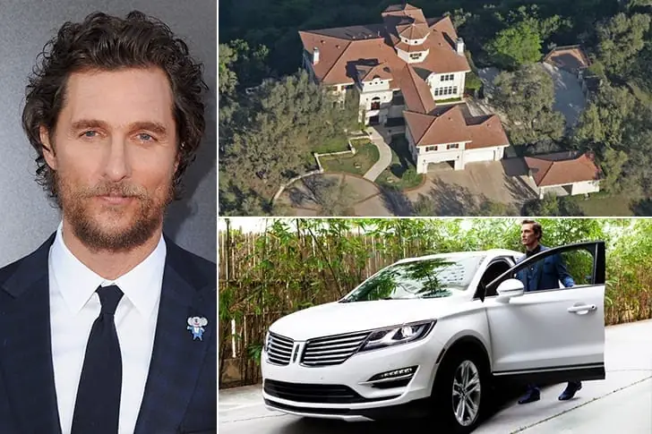Matthew McConaughey: Actor – $95 Million
