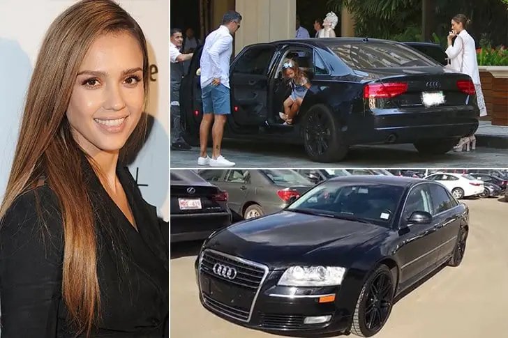 Jessica Alba – Audi A8, Estimated $83K