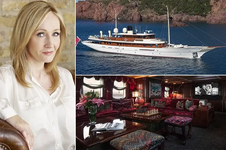 JK Rowling – Amphitrite Yacht, estimé à $28 millions