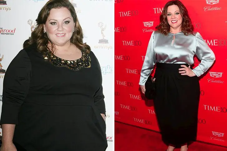 Melissa McCarthy – 34 kg