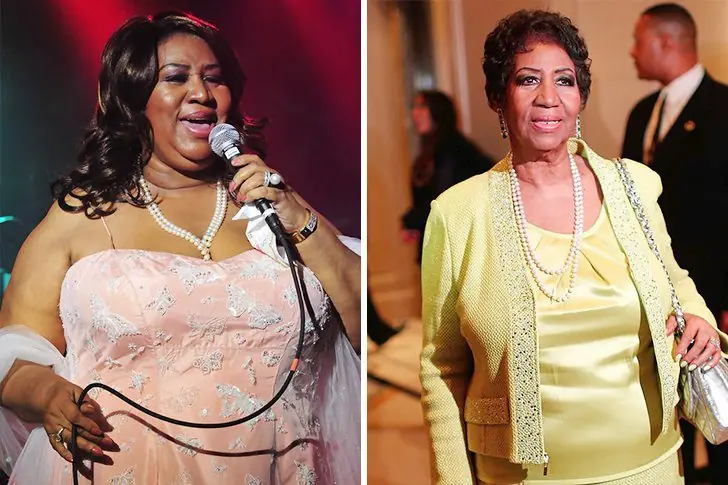 Aretha Franklin – 45 kg