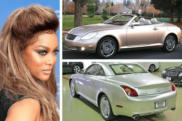 Tyra Banks – Lexus SC430 Convertible, Estimated $35,996K