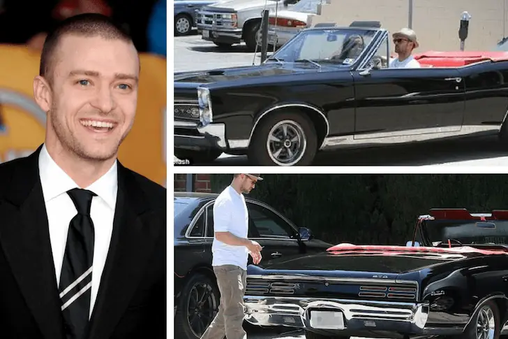 Justin Timberlake – ’60s Vintage Pontiac GTO, Estimated, $65K