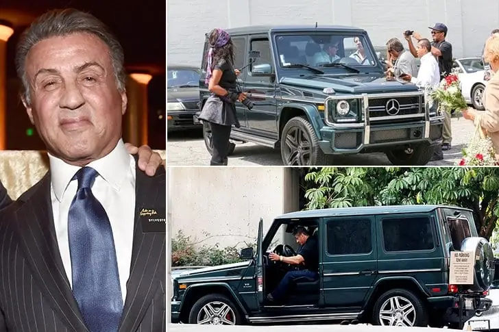 Sylvester Stallone – Mercedes-Benz G550, Estimated $166K