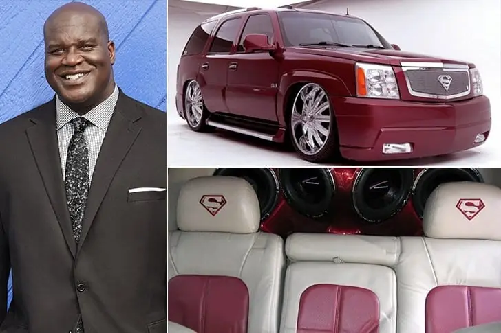 Shaquille O’Neal  – Cadillac Escalade, Estimated $150K
