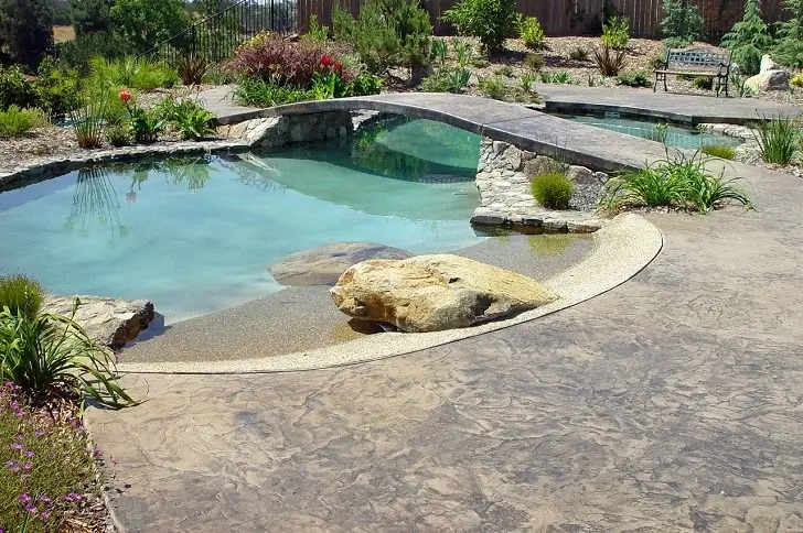 The benefits of natural pools.