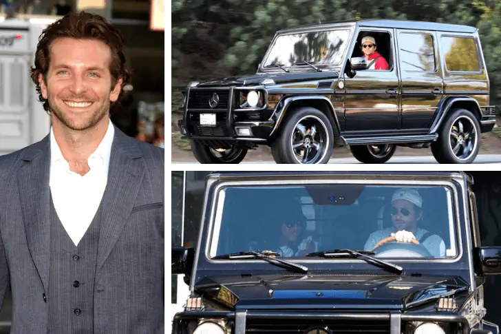 Bradley Cooper – Mercedes-Benz G500, Estimated $220K