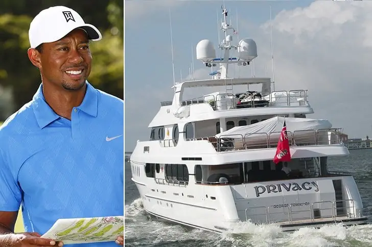 Tiger Woods – Privacy Yacht, estimé à $20 millions