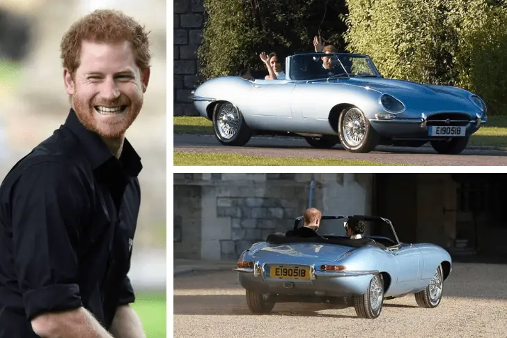 Prince Harry – Jaguar E-Type, Estimated $467K