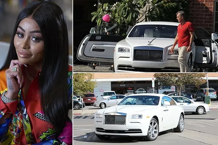 Blac Chyna – Rolls-Royce Wraith, Estimated $400K