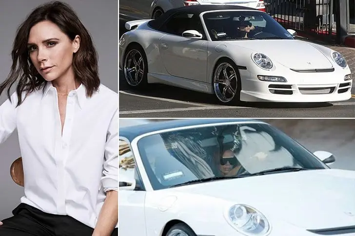 Victoria Beckham – Porsche 911 Cabriolet, Estimated $120K