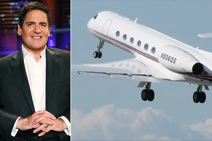 Mark Cuban – Gulfstream V, estimé à $40 millions