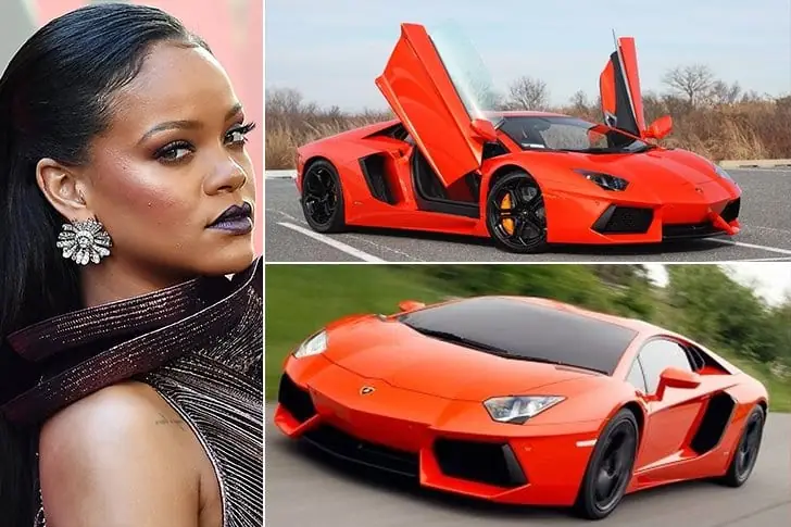 Rihanna– Lamborghini Aventador, Estimated $750K