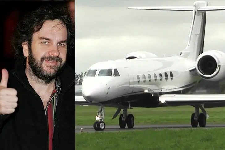 Peter Jackson – Gulfstream G550, estimé à $68 millions