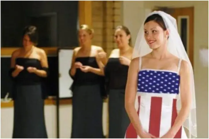 A Patriotic Bride