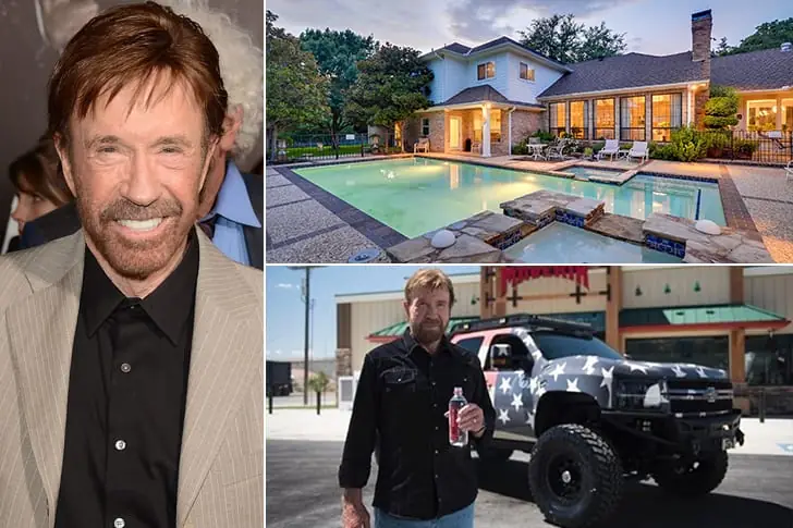 Chuck Norris: Actor – $70 Million