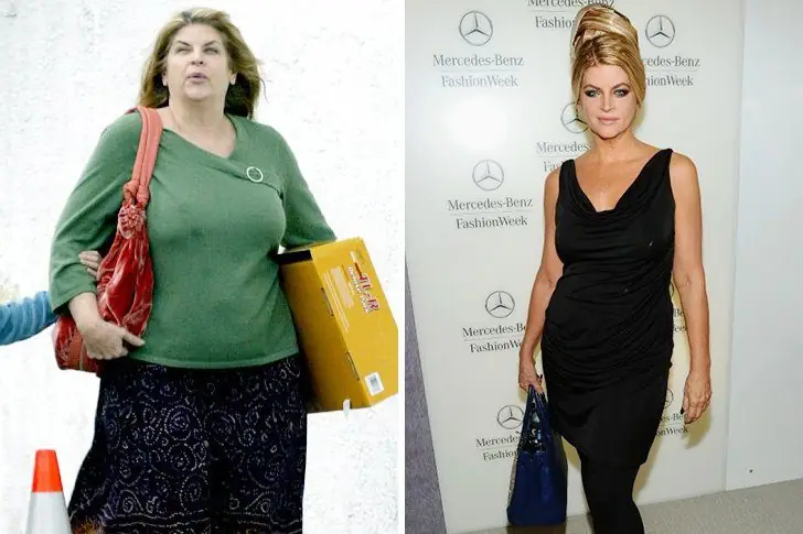 Kirstie Alley – 25 kg