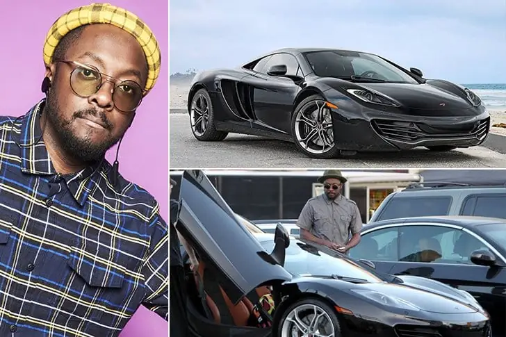 Will.i.am –  McLaren MP4-12C, Estimated $300K