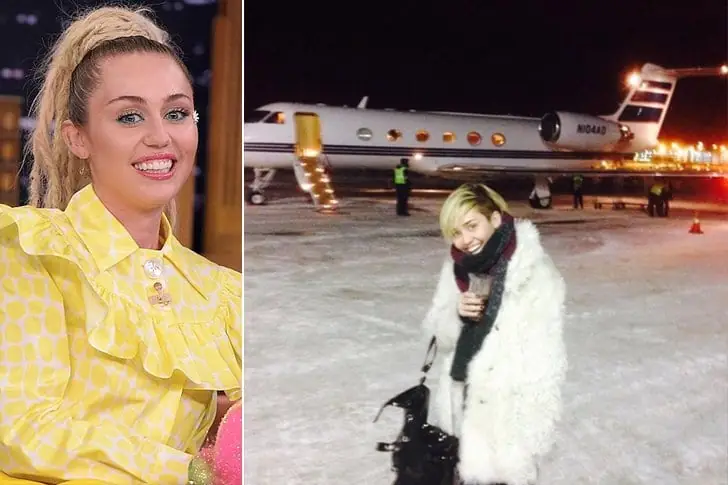 Miley Cyrus – Gulfstream V, estimé à 40 millions de dollars