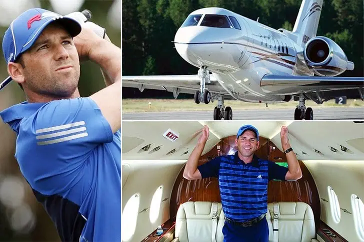 Sergio Garcia – Hawker 850, estimé à $16 millions