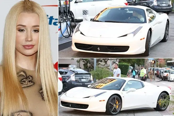 Iggy Azalea – Ferrari 458 Italia, Estimated $225K