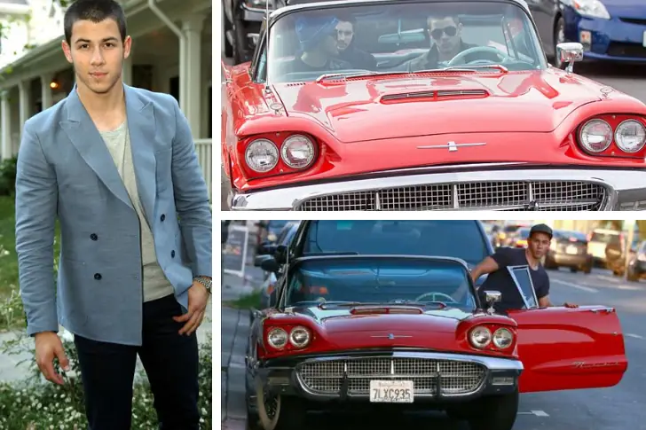 Nick Jonas – 1960 Ford Thunderbird, Estimated $80K