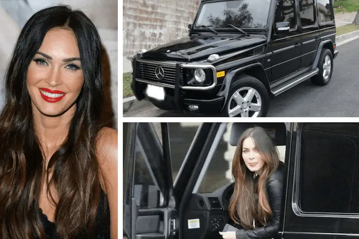 Megan Fox – Mercedes Benz G500, Estimated $125K