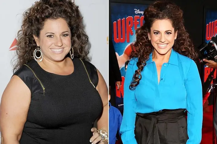Marissa Jaret Winokur – Cardio Barre y dieta / 21 kg