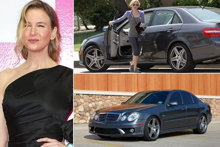 Renée Zellweger –  Mercedes Benz  E63, Estimated $88K